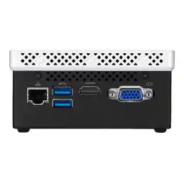 Gigabyte BRIX (rev. 1.0) - Barebone - Ultra Compact PC Kit - 1 x Celeron N4000 - 1.1 GHz - RAM 0 Go -... (GB-BLCE-4000C)_4